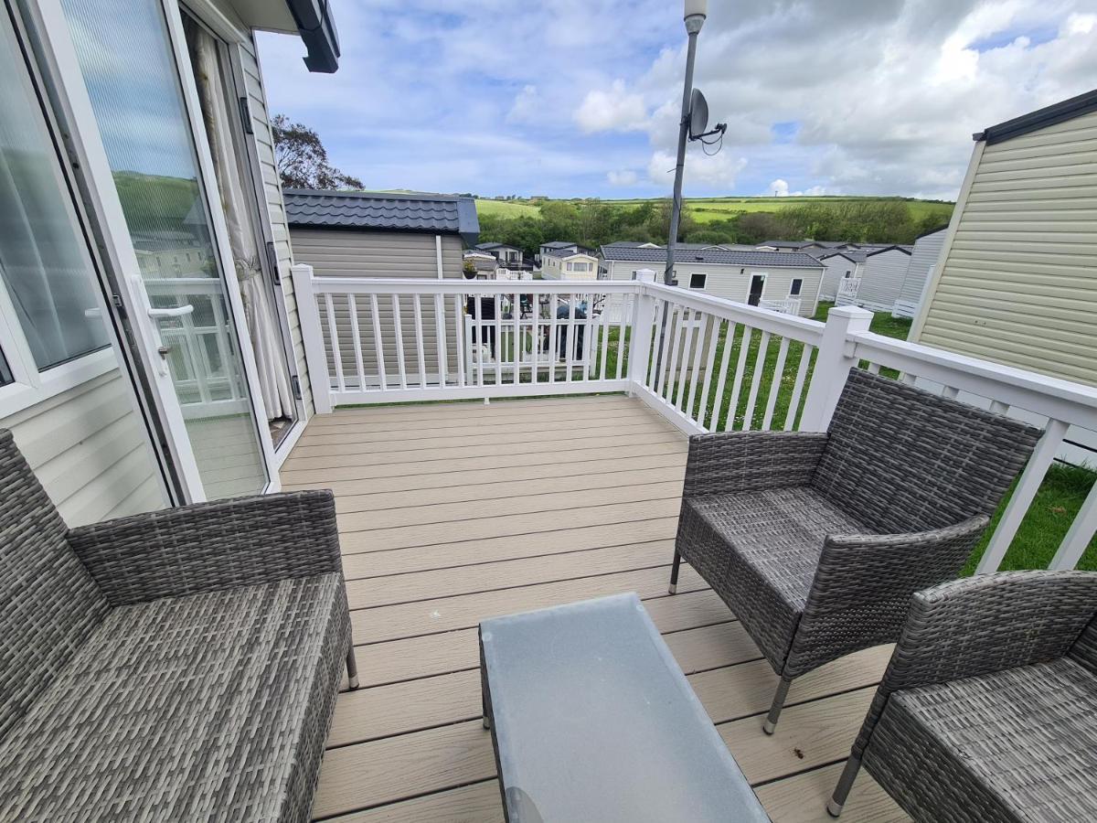 Villa Mawgan Pads Newquay Bay Exterior foto